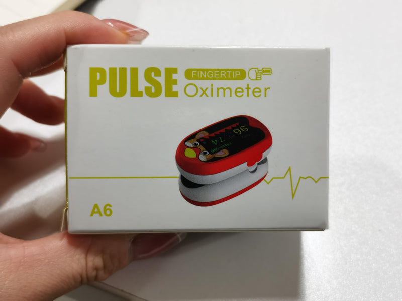 Pediatric Pulse Oximeter, Joxozp Oxygen Monitor Fingertip-Child Pulse Oximeter For Checking Blood Oxygen Saturation SpO2, Heart Rate, PI
