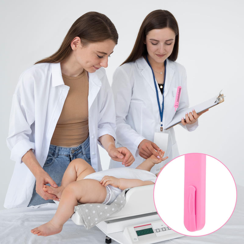 Jeffdad EKG Calipers ECG Calipers Measuring Tool Nursing or Doctor Caliper Divider for Measuring Drafting Electrocardiographs wif Ruler(Pink) Pink