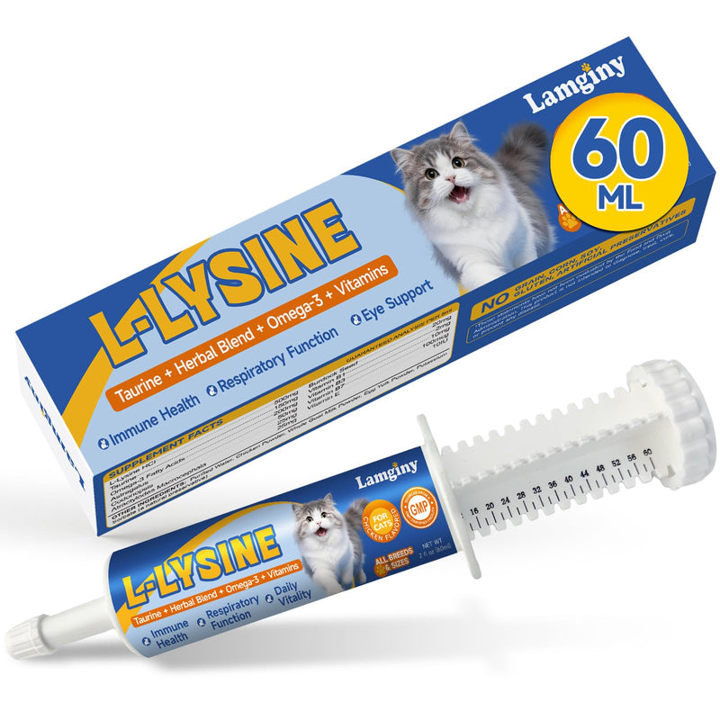 Lysine Drops for Cat & L-Lysine Paste for Cats
