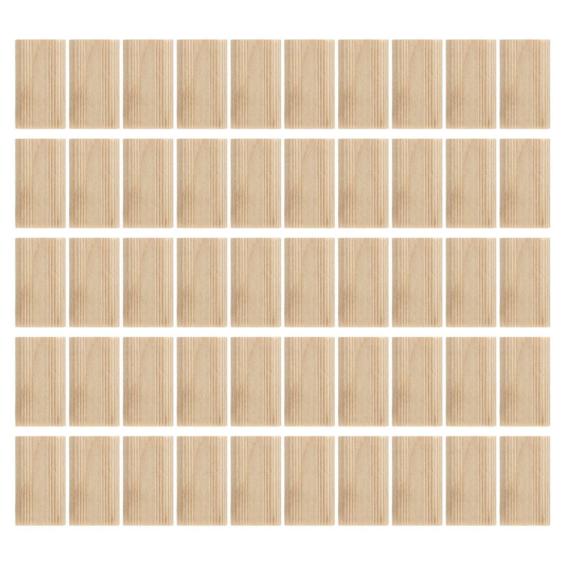 Wood Biscuits, 50Pack 8mm x 40mm Beechwood Loose Tenons Compatible with Domino Loose Tenons Joinery Systems, Domino Beech Tenons for Crafting Woodworking