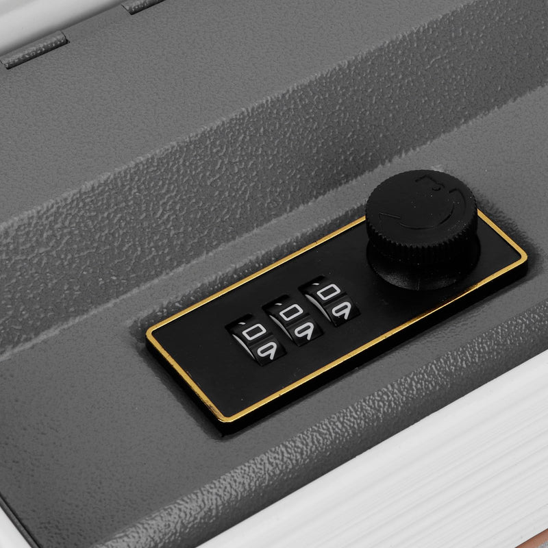 Oumefar Money Box, Fireproof Safes Portable Book Combination Lock Hidden Diversion for Money Secret Hollow Book Money Box with Lock Diversion Book Lock Box Secret Book Hidden