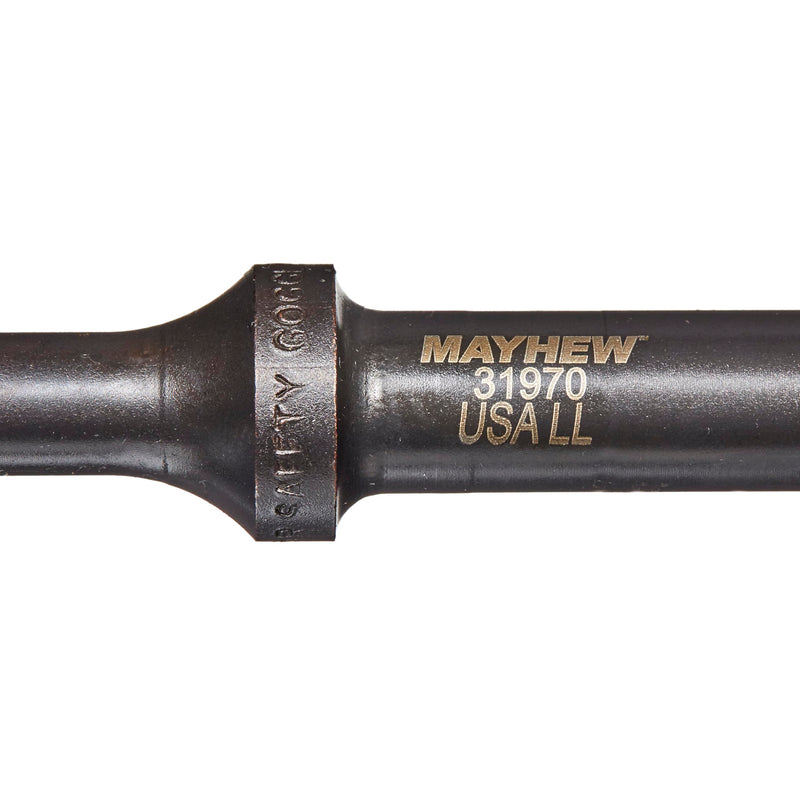 Mayhew Tools 31970 Pneumatic Scraper, 2" x 8-1/2", Black Oxide Finish 2" x 8-1/2"