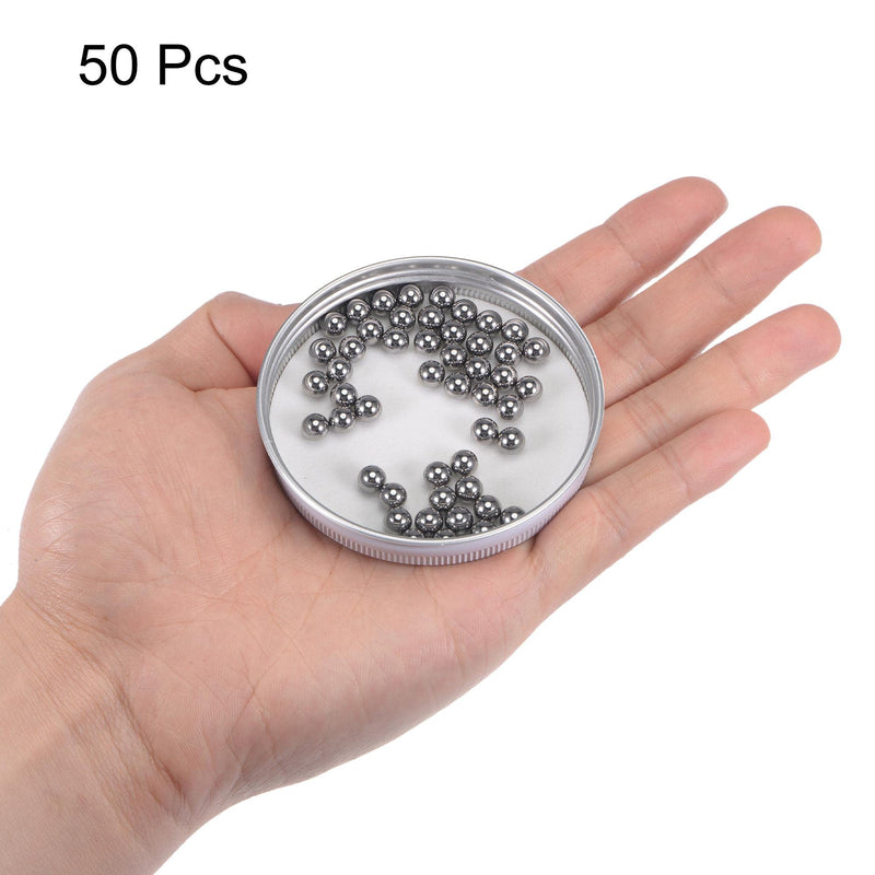 uxcell 50pcs 15/64" Chrome Steel Bearing Balls G5 Precision 15/64"