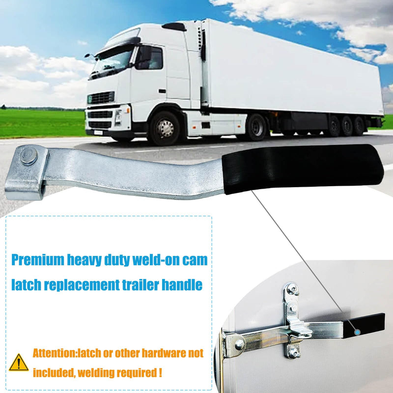 Fuoequl Cam Action Lockable Door Latch Handle for Small Trailers and Trucks