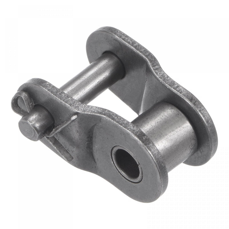 uxcell 5Pcs #50 Chain Offset Half Link Roller, 5/8" Pitch Carbon Steel, Standard Chain End Connector Split Links for 10A Chain