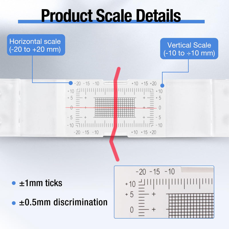 Concrete Crack Monitor, Crack Monitoring Record Standard Tell-Tale Crack Monitor for the Standard and Corner Tell-Tale (3PC) 3PC