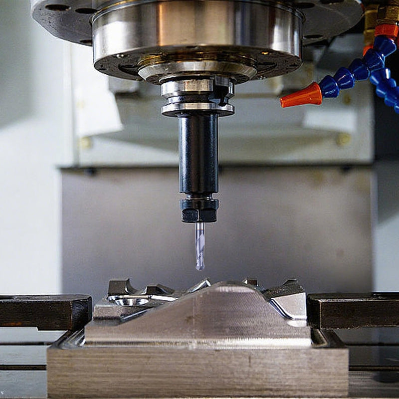 HUHAO 5/16 Inch Ball Nose Carbide End Mill,CNC Cutting Tools for Stainless Steel,Hardened Steels,High Temp Alloys,Medium Alloy Steels, 2 Flute,5/16" Shank 2-Flute-5/16 inch