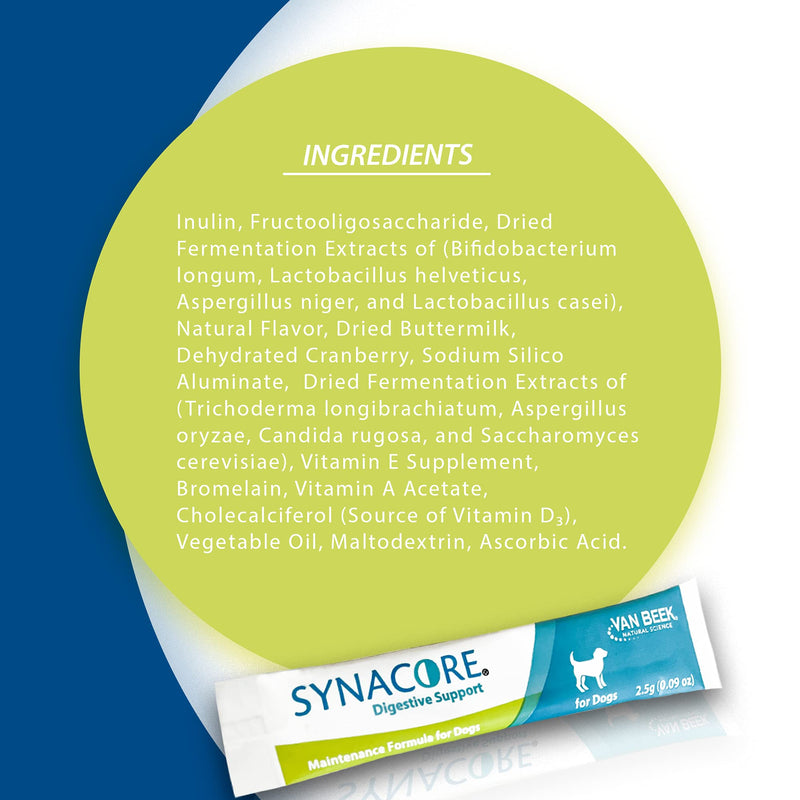 Synacore Canine - All Natural Formula to Provide Immune Support for Dogs & Help Maintain Digestive Health - Probiotics and Vitamins for Dogs - Pet Products - (30 Count) - PawsPlanet Australia