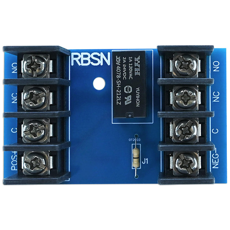 Relay Module, Compatible with Altronix RBSN Sensitive Relay Module,Sturdy Build, Effortless Wiring for Alarm Panels, Door Unlock and Surveillance Setups