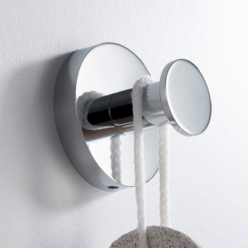 KRAUS Elie Bathroom Robe and Towel Hook, Chrome Finish, KEA-18801CH