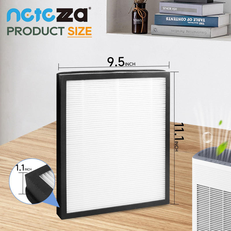 Netezza T356 Repladcement Filters Fit For Trucozie T356 Air Purifier，2 Pack T356 Filter*2