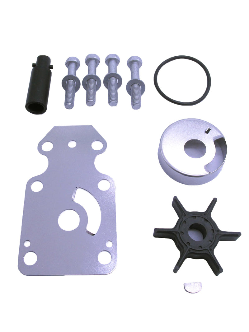 SouthMarine Outboard Motor 68T-W0078-00 68T-W0078-01 68T-W0078-02 Water Pump Impeller Repair Kit for Yamaha 6HP 8HP 9HP 4-Stroke F6 F8 F9.9 Boat Engine, fit Sierra 18-3450