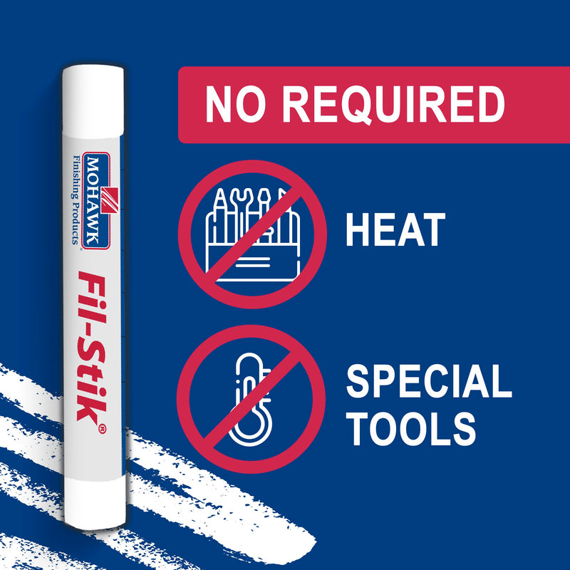 Mohawk Finishing Products Fill Stick (Fil-Stik©) Putty Stick 12 Pk Assortment for Wood Furniture Cabinet Touch-Up- Rub On Semi-Soft Wax Filler Stick (M230-1250) Multi