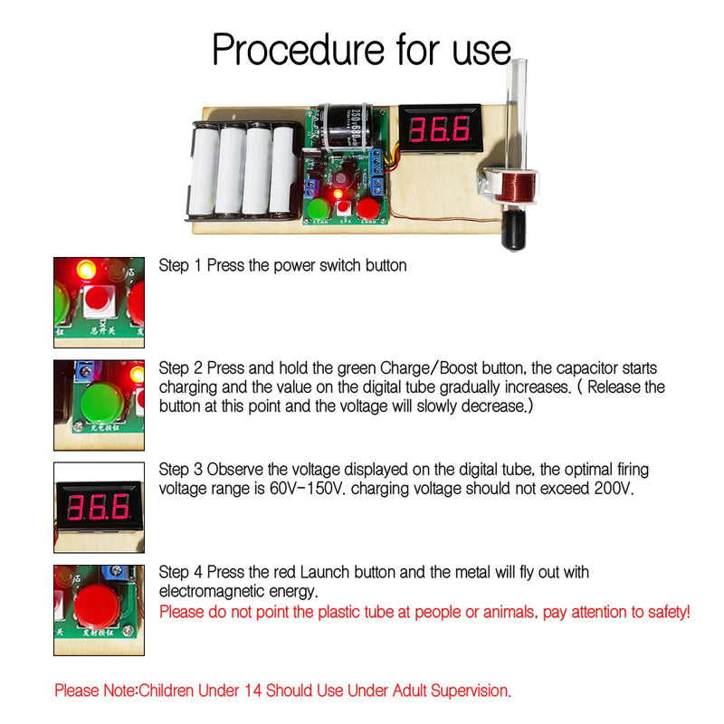 EIELE Mini Voltage Converter Module Soldering Practice Kit Suitable for Students Teenagers Adults Electronic DIY Kits