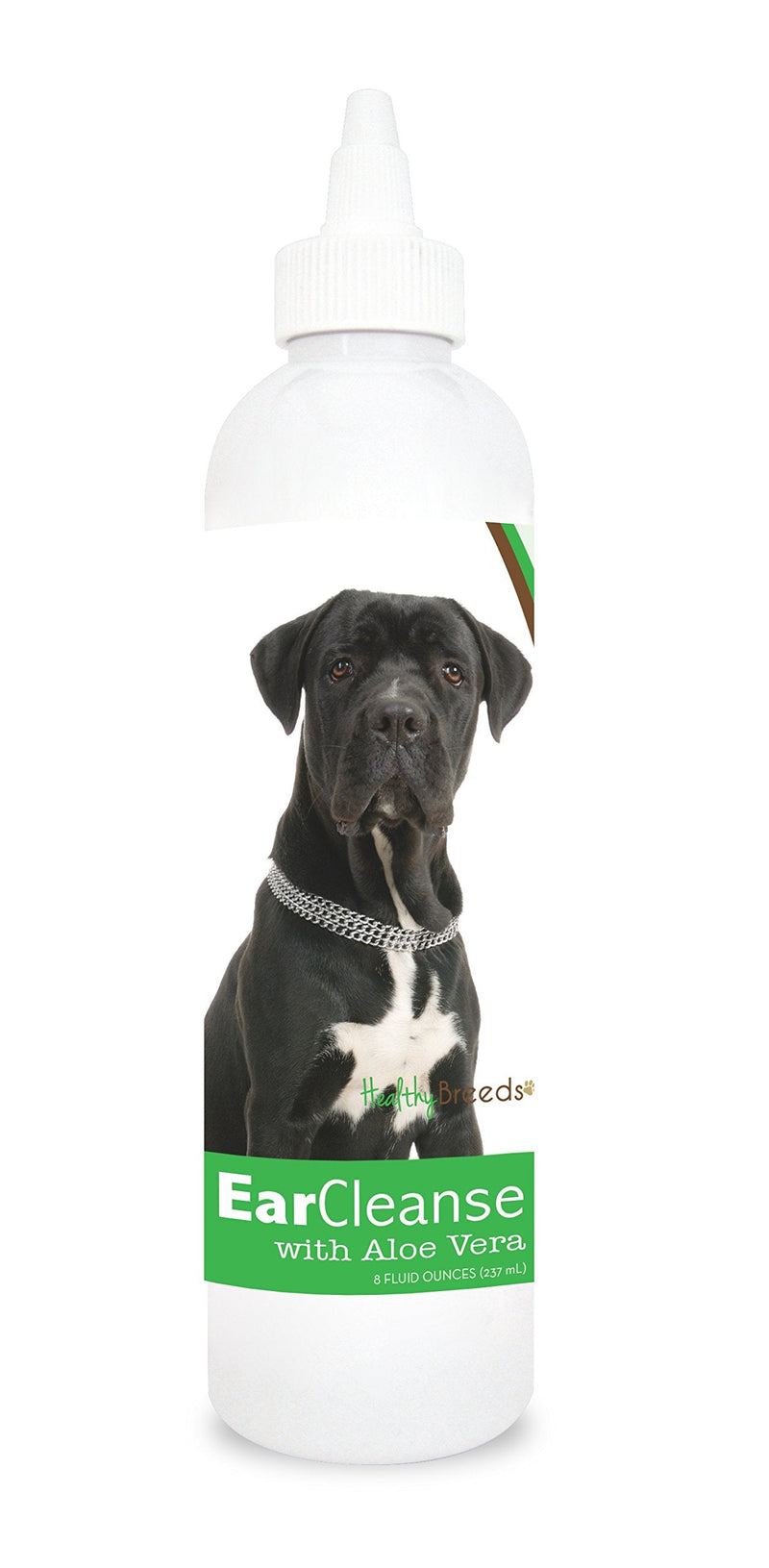 Healthy Breeds Cane Corso Ear Cleanse with Aloe Vera Cucumber Melon 8 oz