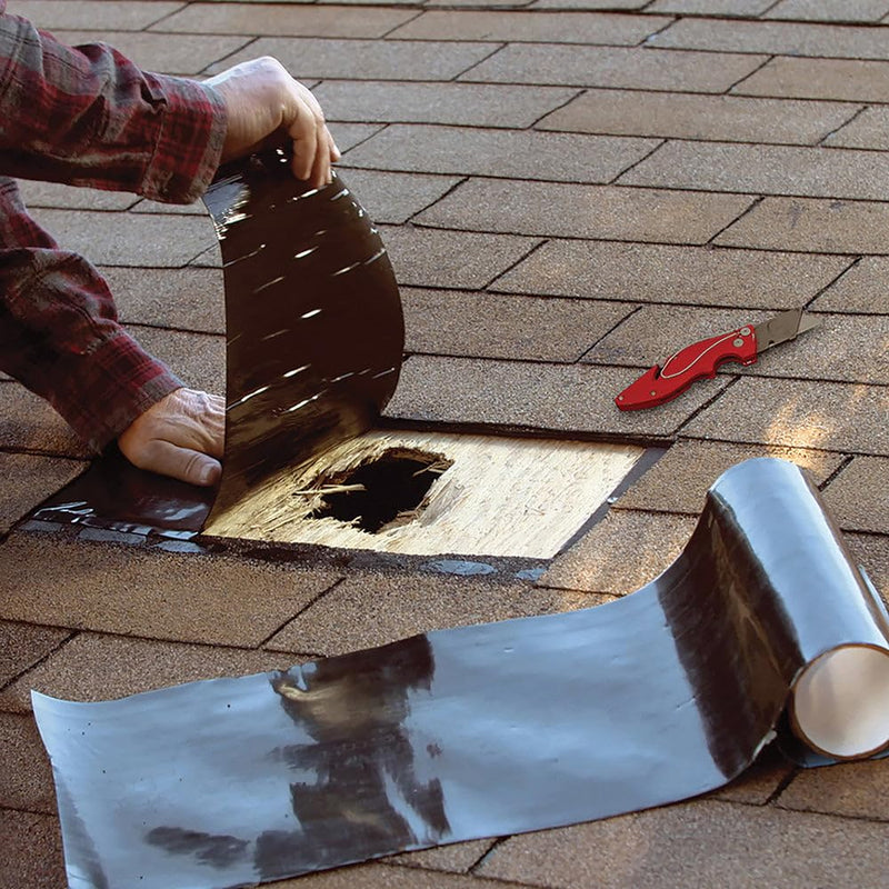 Rubberized Waterproof Tape Sheets - Clear, 3" x 4", 2 Sheets MINI - 3" x 4"