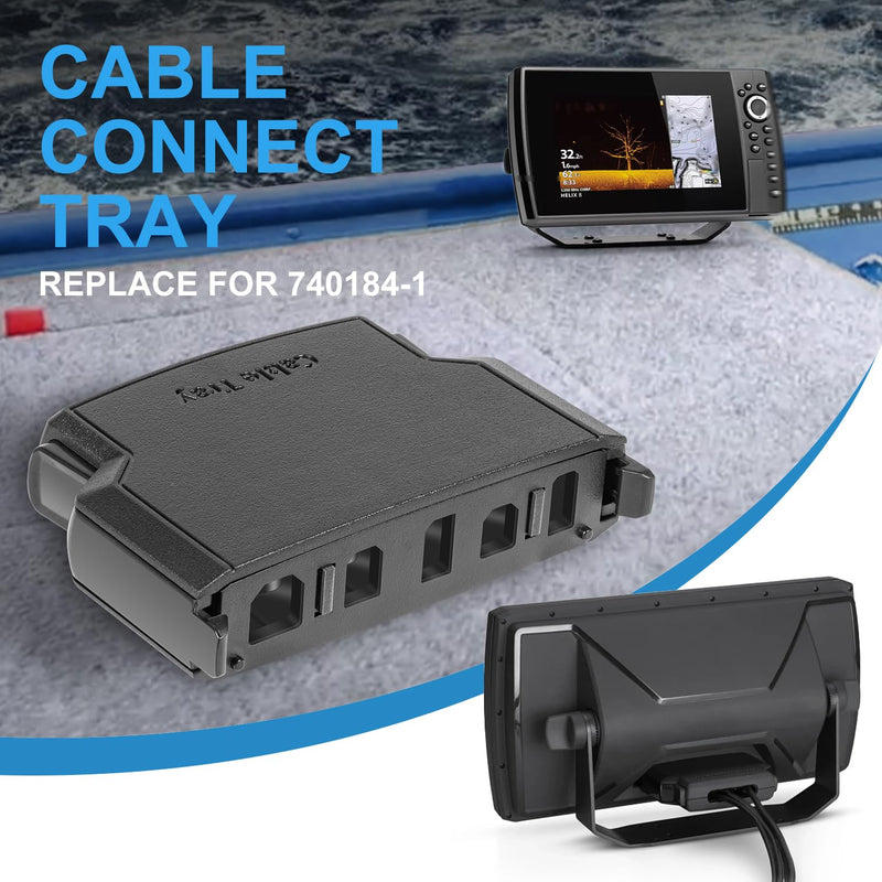 Cable Collector Tray ‎for All Humminbird Helix 8/9/10/12 Series, Replace for 740184-1