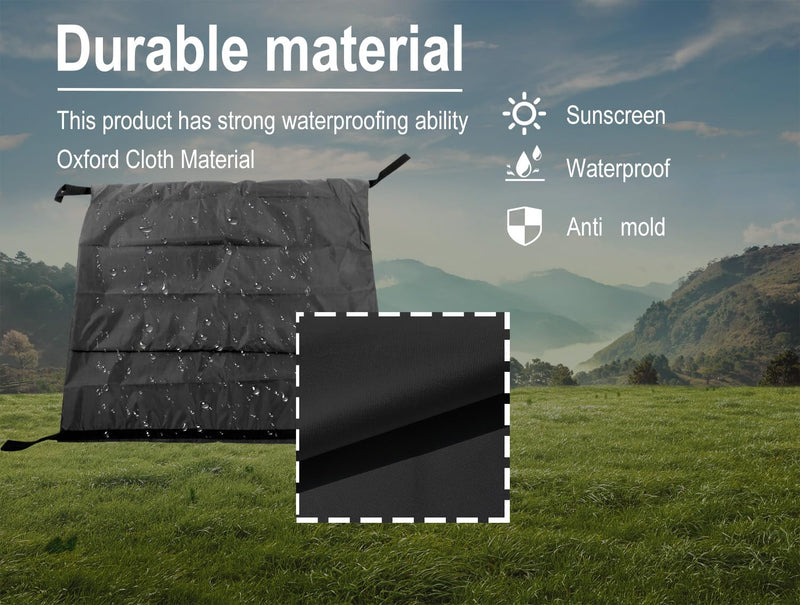 Body Bag, Leak Proof Cadaver Morgue Bodies Bag with 4 Handles, Center Zipper, Emergency Bodies Storage Bag for Funeral Hospitals Transportation, Black (150 * 60CM) 150*60CM