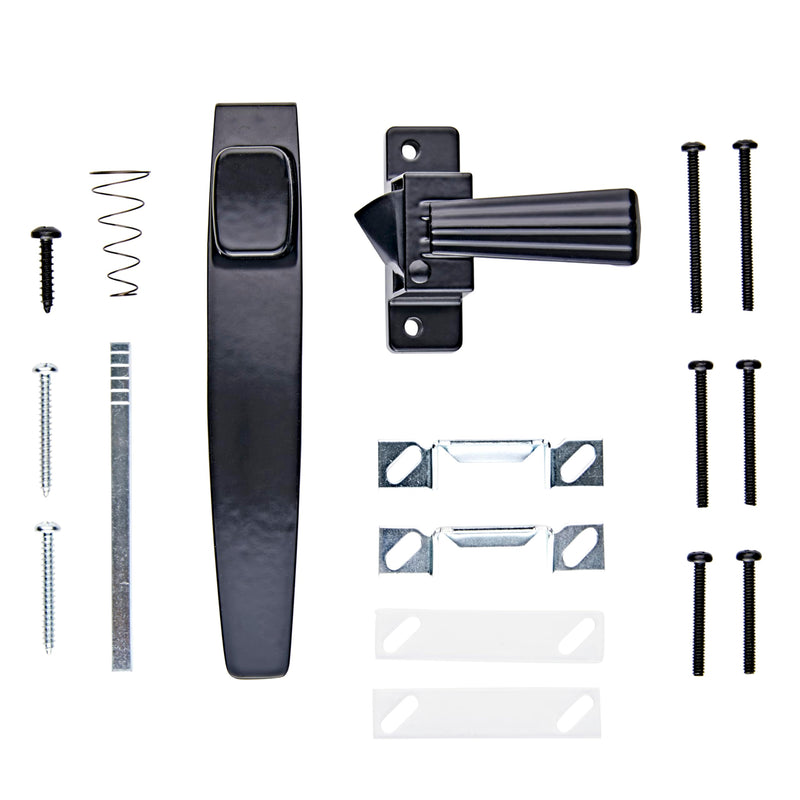 Wright Products VF333BL Free Hanging Push Button Handle, Black