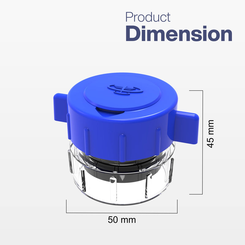 Tablet Crusher Pill Grinder Tablet Pulverizer Medicine Crusher in Powder Form for Great for Feeding Tube Use, Pets Or Easier Medicine Intake for Kids (Pack of, 1)