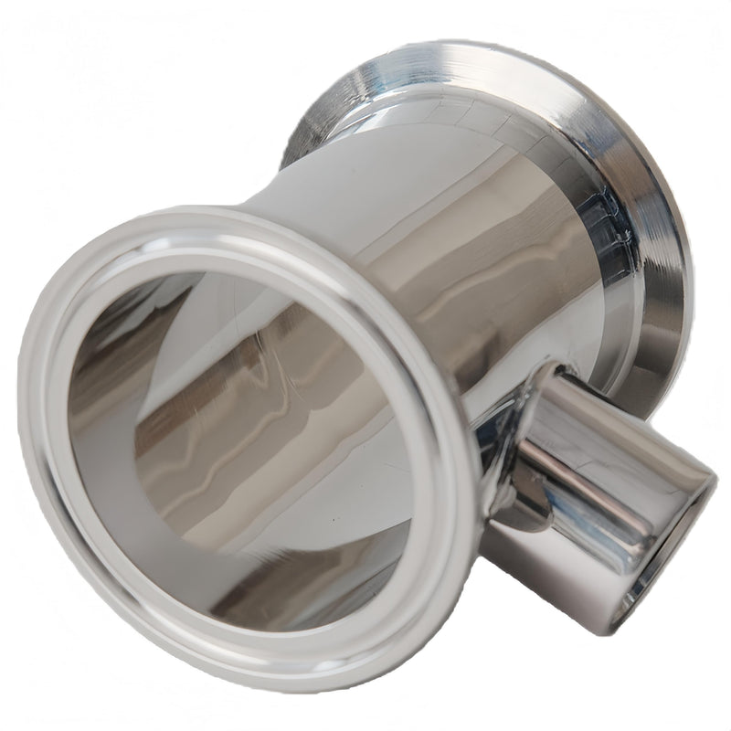 2" Tri Clamp Spool with 1/2 inch FNPT Port SS304 (With Thermometer) 2 inch Tri Clamp With Thermometer