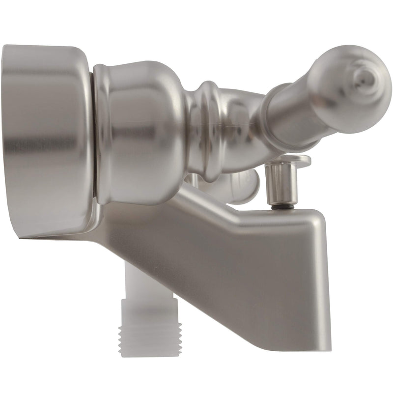 Dura Faucet DF-SA110C-SN RV Tub, Shower Faucet Valve Diverter with Classical Handles (Brushed Satin Nickel) Brushed Satin Nickel