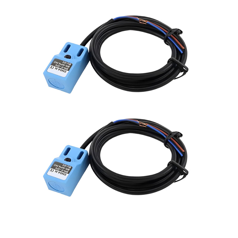 2 pcs NPN Inductive Proximity Sensor Detection Switch NO DC 5-30V SN04-N 4mm