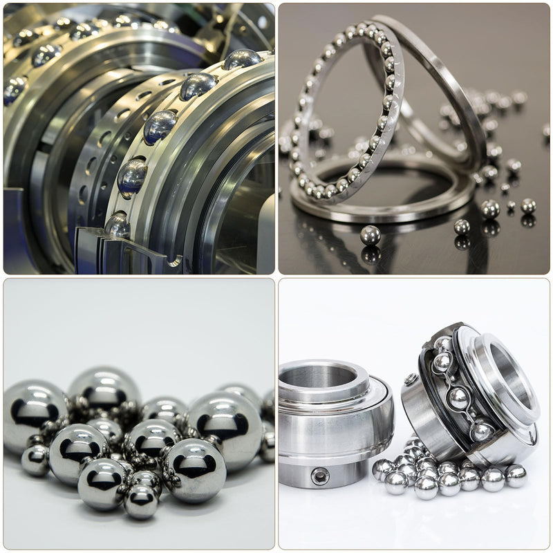 uxcell 200pcs 304 Stainless Steel Bearing Balls 6mm Precision Balls, Mini Solid Bearing Balls 200