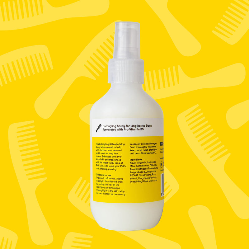 Detangling Spray Dematting, Detangler Spray For Dogs - 200ml (bundle of 2) - PawsPlanet Australia