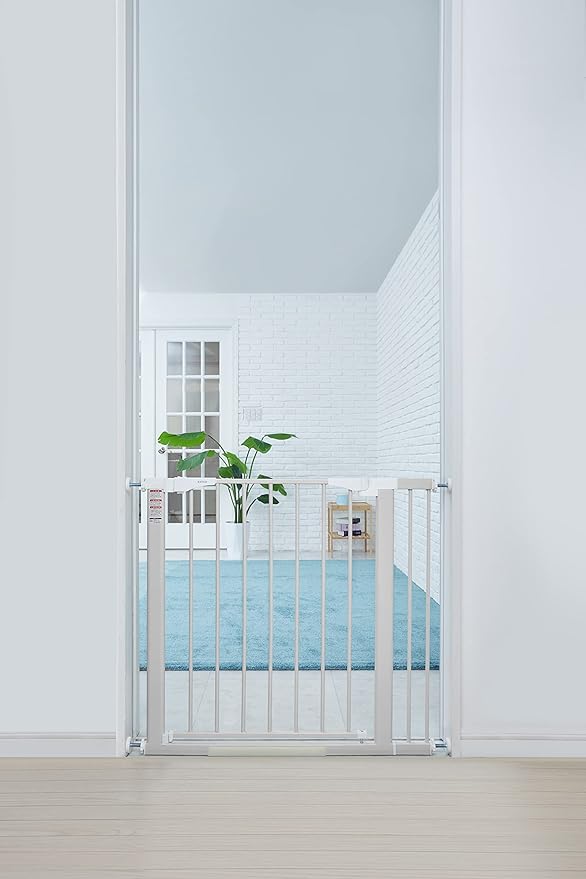 Katoji 63041 Premium Interior Gate, 3.9 inches (10 cm) Extra Frame Included (Sky Gray) - NewNest Australia