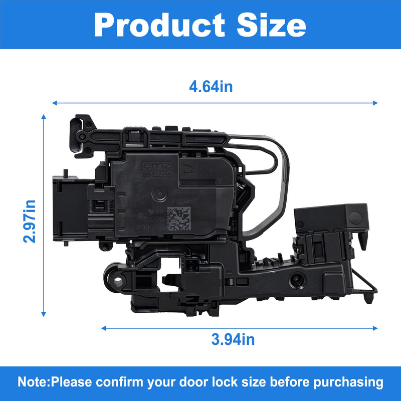 DC34-00028A Washer Switch Door Lock Compatible with Samsung Washing Machine Replaces EG-380917.1, T65888.1.D8, 4975290, AP6975226, PS12740237, EAP12740237