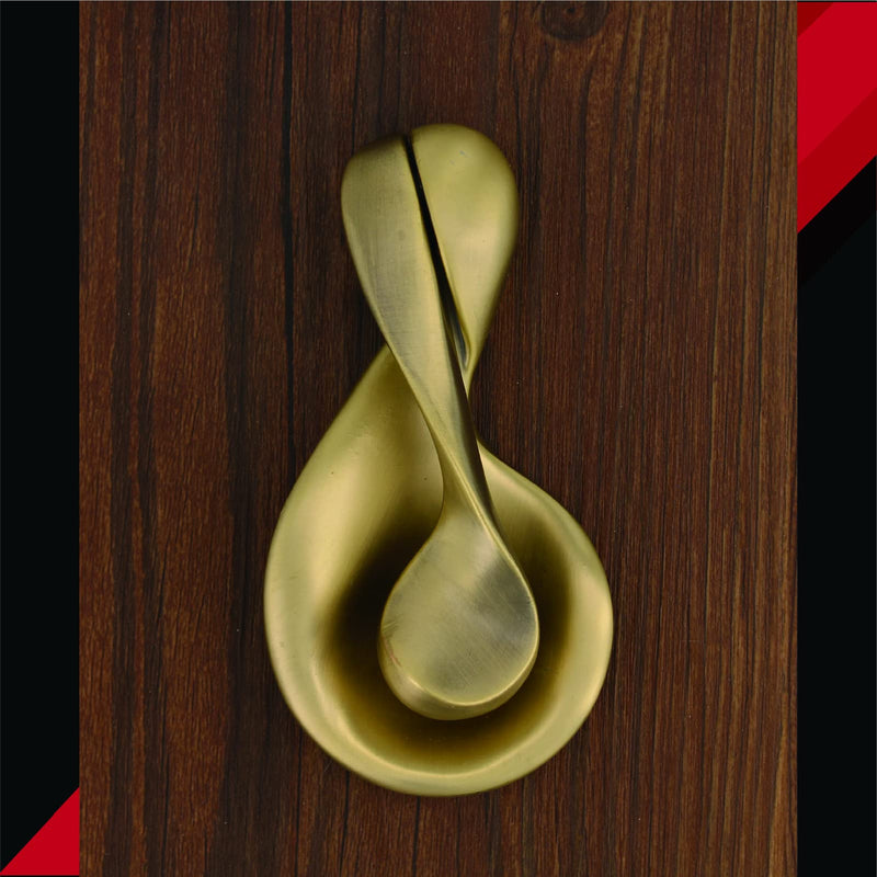 ZhongWang European Minimalist Ball Door Knocker (Antique Brass) Antique Brass