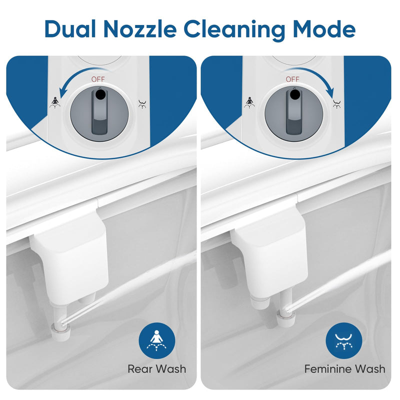Filtered Bidet Attachment for Toilet Seat，300 gray