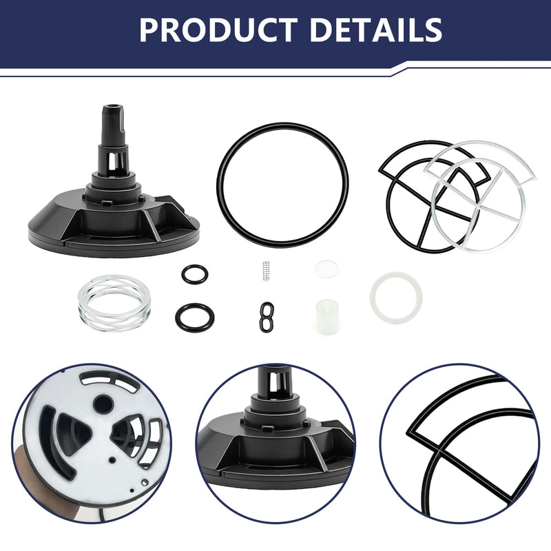 New Upgraded 7257535 Water Softener 1″ High Flow Valve Rotor & Seal Kit