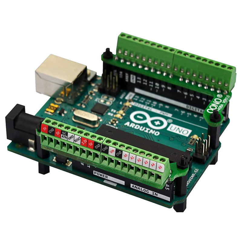 Ultra-Small GPIO Terminal Block Breakout Board Module for Arduino UNO R3