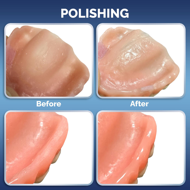USB Polishing Machine, Edge Correction and Polishing After Repair, Cleaner, Kit with 9 Polishing Heads.