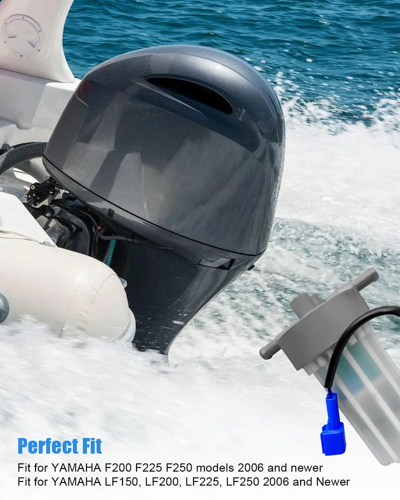 6P3-24560-03 Cartridge Fuel Water Separator Filter Assembly w/Fuel Filter and O-Ring Fit for YAMAHA F200 F225 F250 LF150 LF200 LF225 LF250 4-Stroke 150HP-350HP, Outboard Engine
