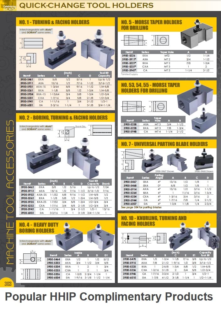 HHIP 3900-5226 OXA-5 MT Holder MT2 (250-005)