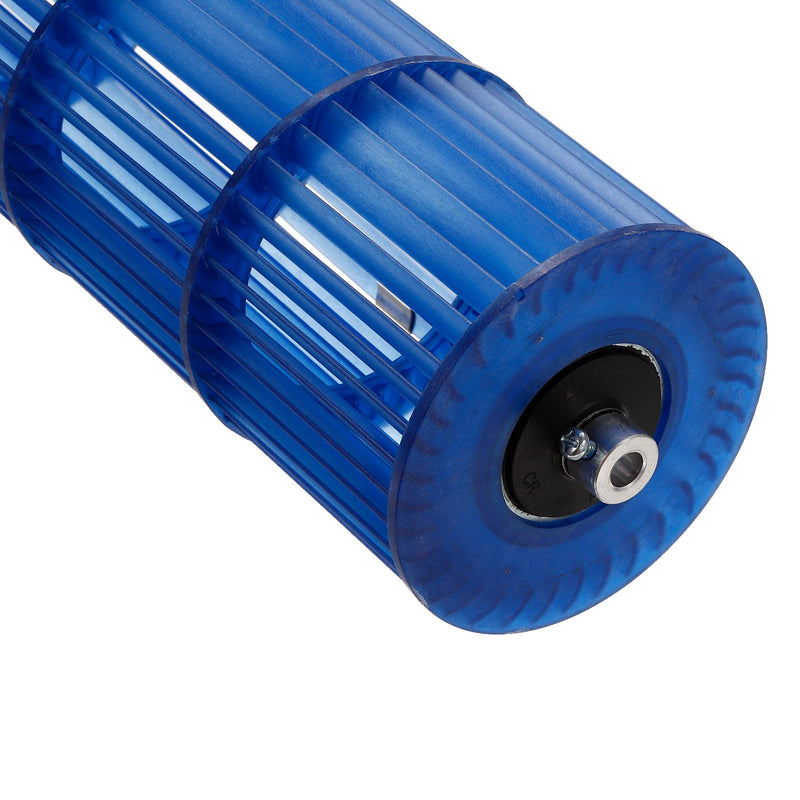 PATIKIL 94x580mm Air Conditioner Blower Fan Wheel, External Fixation Cross Flow Fan Assembly Replacement for Room AC, Blue
