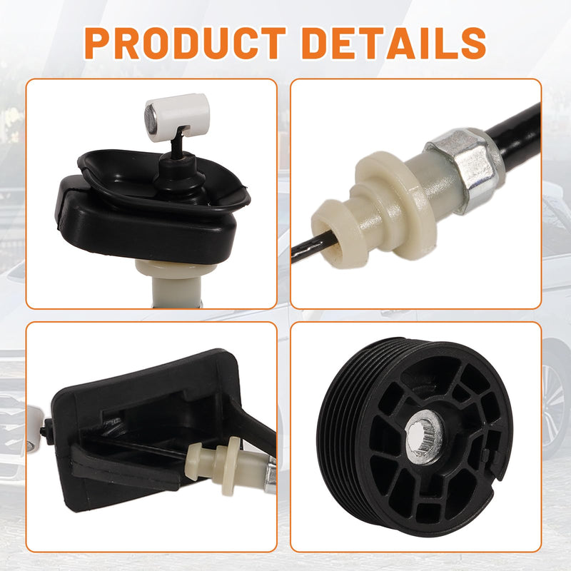 2 Pairs 72546TK8A01 Power Sliding Door Cable Kit with Pulley Wheel Fit for 2011-2017 Honda Odyssey 5 Door LX EX EX-L Touring 3.5L V6 SOHC, Left & Right Side 72546-TK8-A01, 72546 TK8 A01(No Motor)