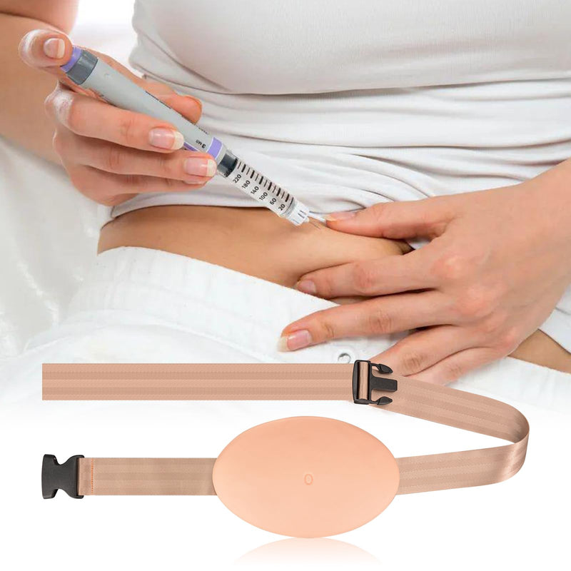 SimCoach Belly Injection Simulator, Subcutaneous Injection Training Pad, Injection Practice Kit for Medical Education, Wearable Abdominal Injection Trainer for Diabetes Insulin Injection Practice