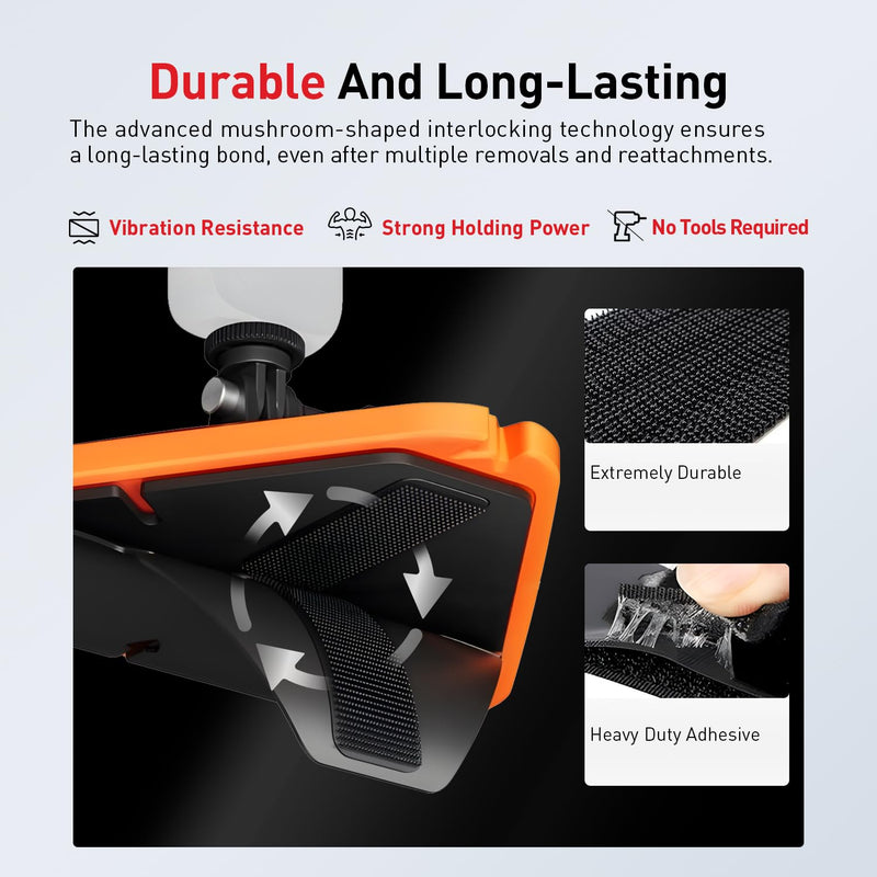 Dual Lock SJ3550 Made of 3M Heavy Duty Reclosable Fastener 1" x 7.5Ft Industrial Strength Mounting Strips Self Mating Interlocking Hook with Strong Adhesive for Indoor Outdoor Home Office Deco Large Roll