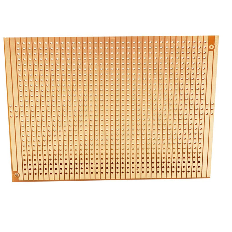 YUNGUI 10 Pieces 73mm x 100mm Circuit Board Copper Strip Board,957 Holes PCB Board Prototype perfboard Kits for Soldering and DIY Electronic Project with Arduino Kits