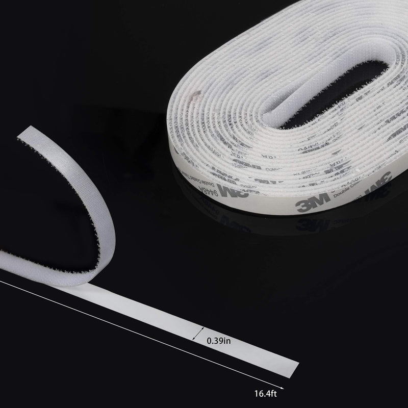 Flyzzz DIY Self-Adhesive Window Screen Netting Mesh Curtain, 100X150cm (Approach 39.37x59.05 Inches), with Hook and Sticky Tape, Fitted to Multiple Windows (1 Pack, White) 1 Pack