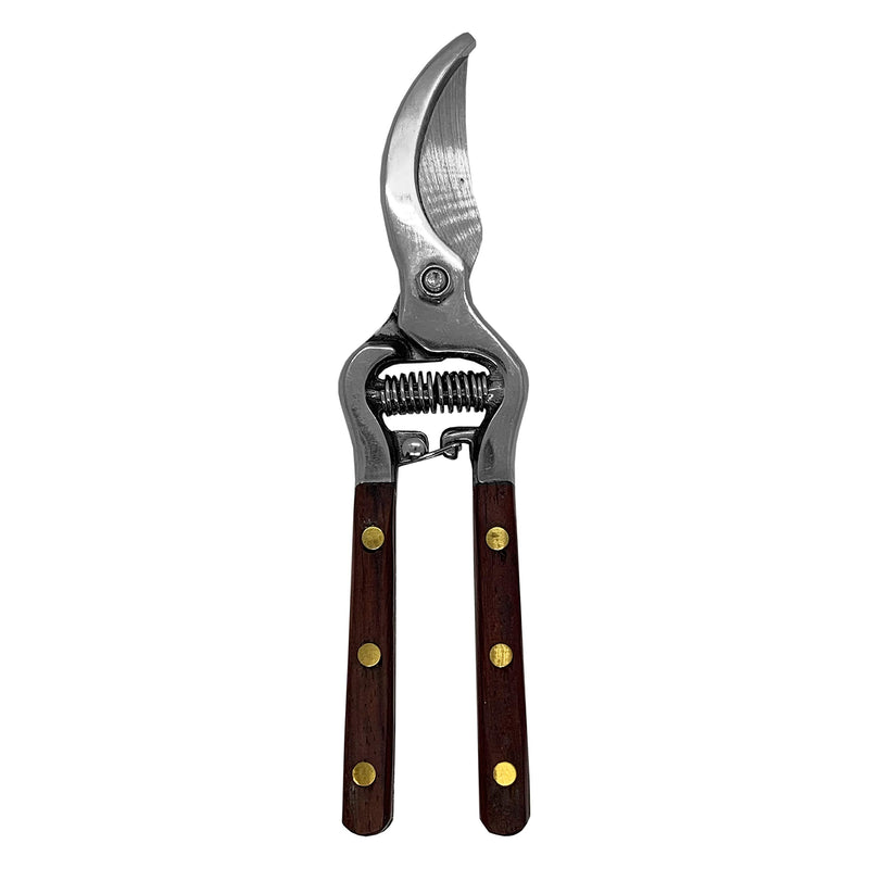 Thai Kitchen Scissors and Pruning Shears for Gardening by Verve CULTURE, Handcrafted, Multipurpose with Stainless Steel Blades & Pradu Wood Handles