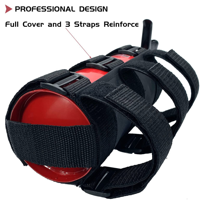 Car Roll Bar Fire Extinguisher Holder Replacement for Jeep Wrangler CJ YJ TJ LJ JK JKU JL JLU, Polaris Ranger RZR General RS1, Can Am Maverick X3 & More - Adjustable Extinguisher Mount Strap 2 Pack - NewNest Australia