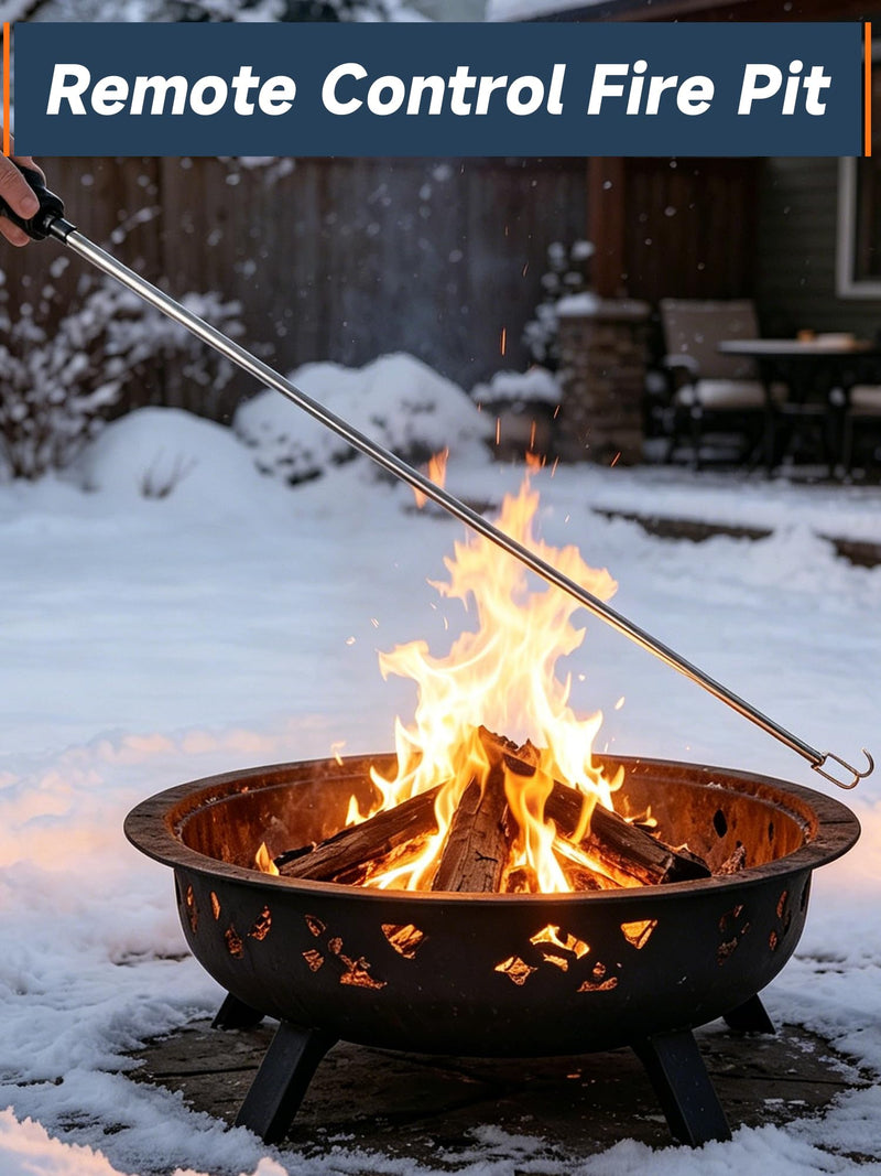Electric Bellows, Fire Blower, Electric Fire Blower, 2 in 1 Firepit Tools