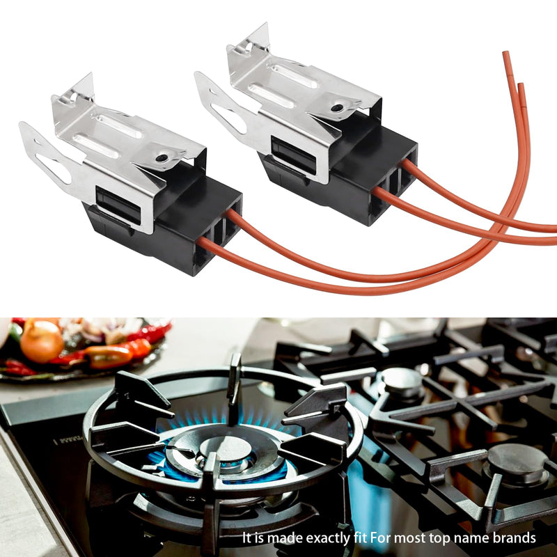 UOIENRT ERR117 Range Stove Element Plug 2 Packs, Receptacle Block Terminal Kit, Replacement for Whirlpool Kenmore Electric Stove Range Burner Receptacle Kit 330031 814399, 5303935058, RR109