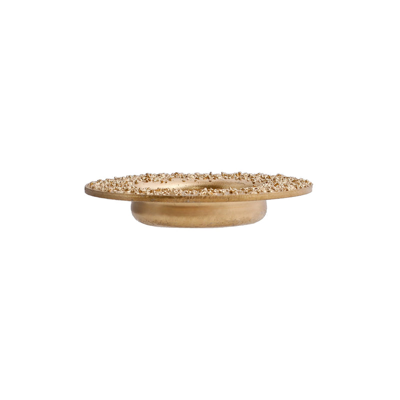 Gold Fine Grit 2" Disc - Precision Hoof Trimming Disc for Smooth Finishing - Great for Goats, Horses, Sheep, Pigs, & Cattle - Replacement for Hoof Boss Tools