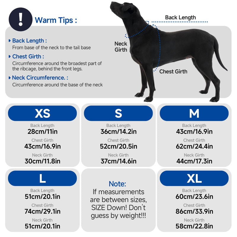 Nanaki Dog Anxiety Vest-Breathable Thunder Jacket for Dogs Fireworks,Thunderstorm,Separation-Adjustable Thunder Vest for Dogs Anxiety Relief,Vet&Grooming Visit,Car Rides, Fear&Over-Excitement Navy,M M(Chest: 24.4 inch)